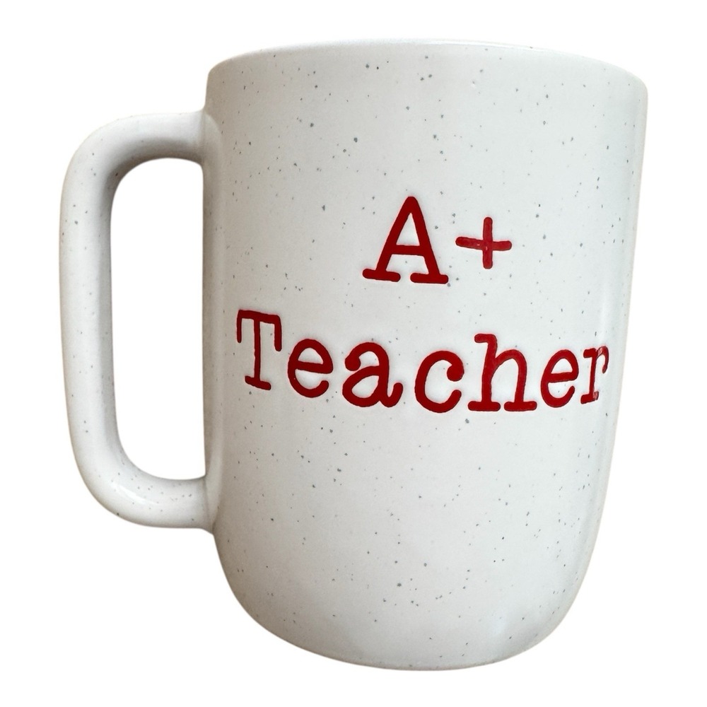A+ Teacher‎ (MARKET FINDS) Coffee Tea Hot Cold Cup Mug (Supplies Not Included)